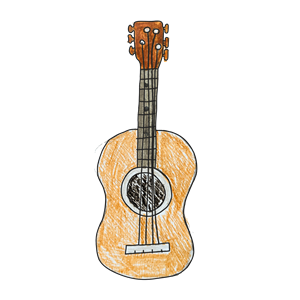 Guitar Drawing