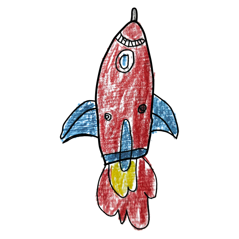 Rocket Drawing